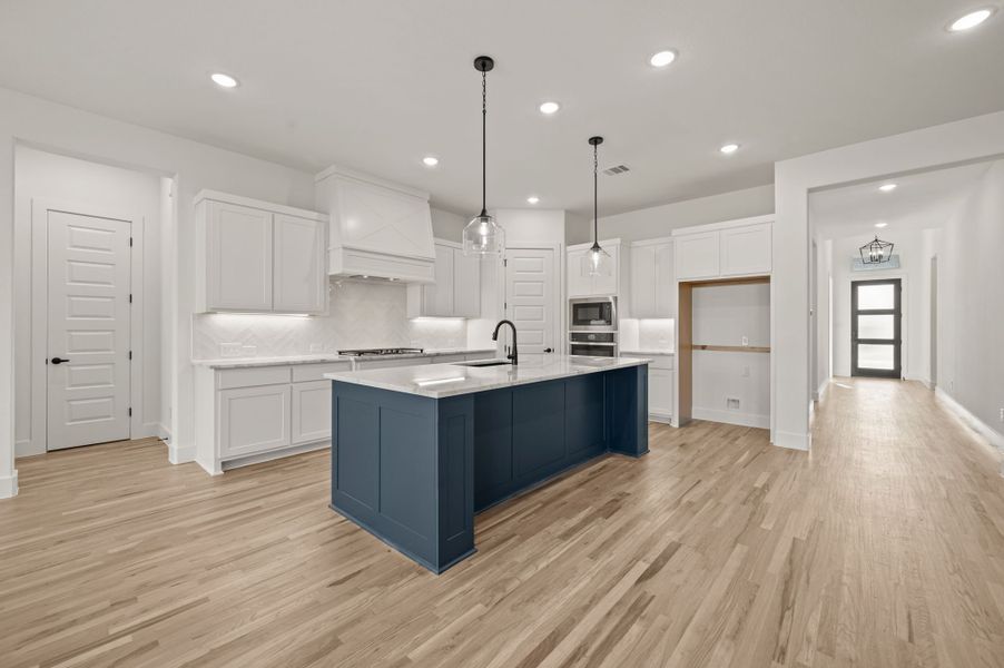 Furnished interior view inside a new home in Parks of Aledo, Aledo (Image 6).