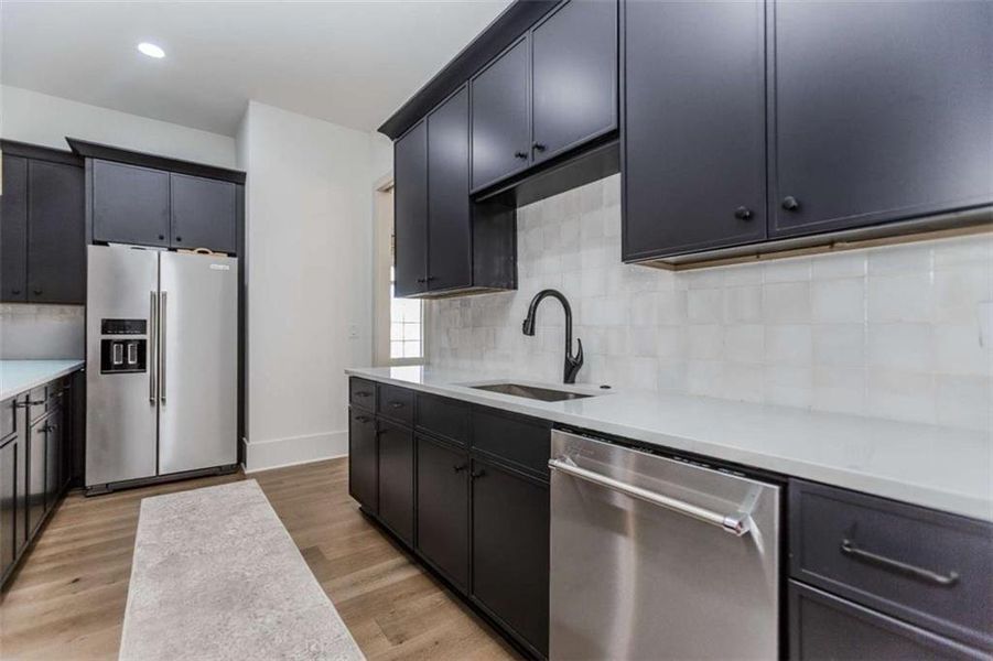Furnished interior view inside a new home in , Dacula (Image 15).