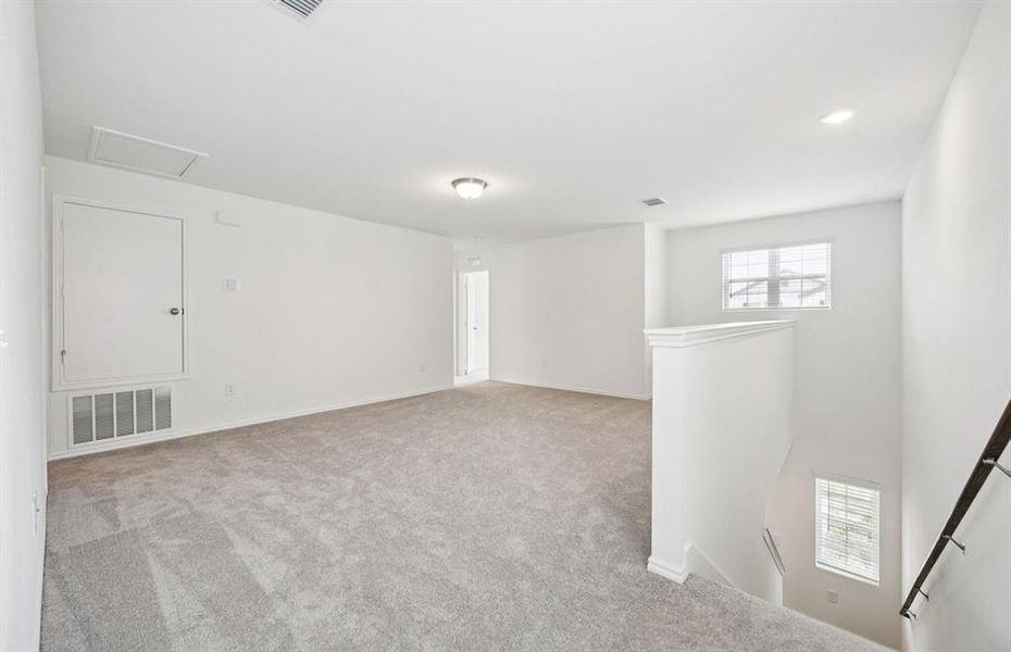 Game room on second level