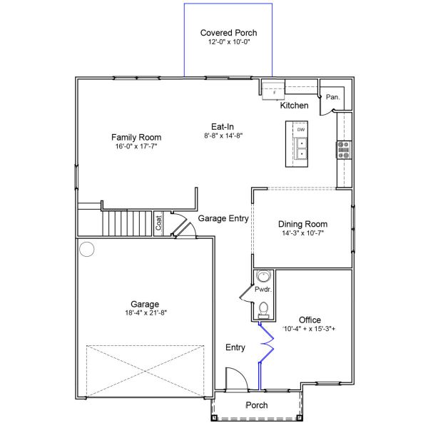 2D floor plan layout of this home in Fairview Falls, Chesnee, SC (Image 1). 2D floor plan layout of this home in Fairview Falls, Chesnee, SC (Image 1).
