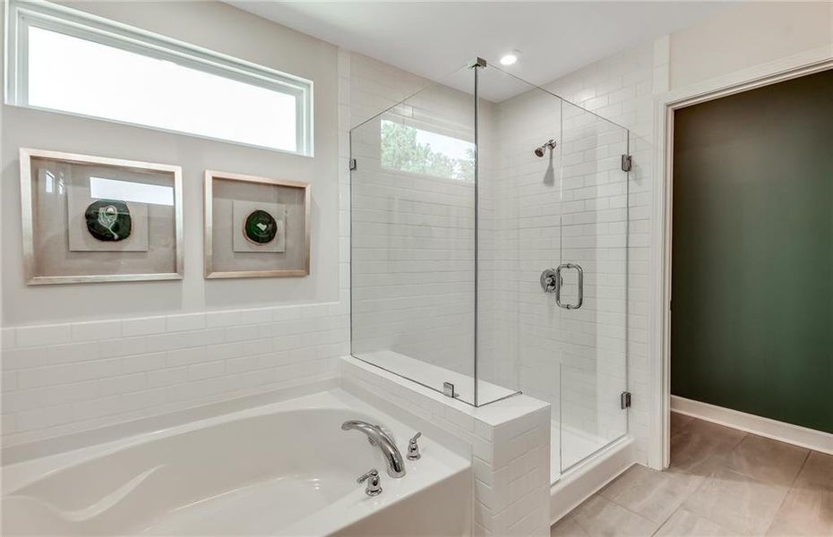 Furnished interior view inside a new home in Rose Creek, Cumming (Image 31).