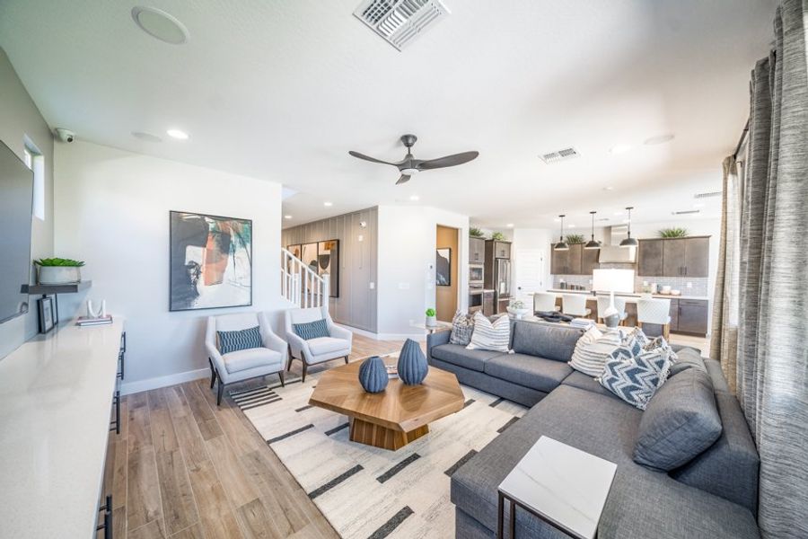 Furnished interior view inside a new home in Allen Ranches, Litchfield Park (Image 9).