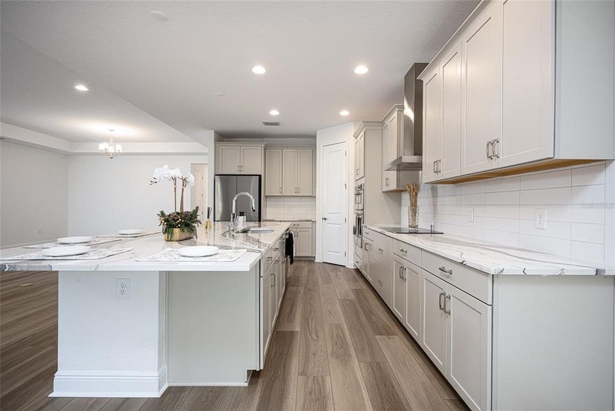 Furnished interior view inside a new home in , Palmetto (Image 7).
