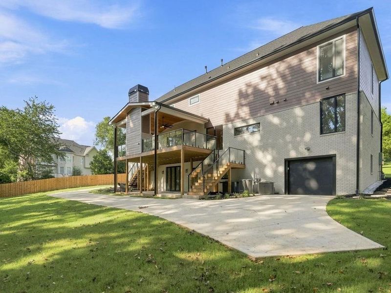 Exterior details and patio area of a home in , Marietta (Image 3).