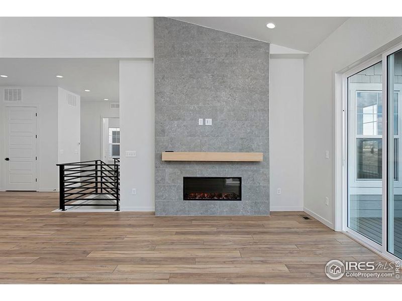 Furnished interior view inside a new home in , Fort Collins (Image 9). Furnished interior view inside a new home in , Fort Collins (Image 9).