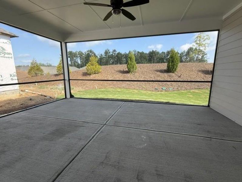Exterior details and patio area of a home in Echols Farm, Hiram (Image 21).