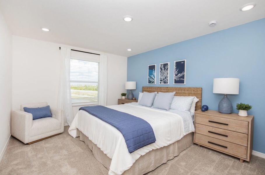 Furnished interior view inside a new home in Orchid Cove, Bokeelia (Image 8).