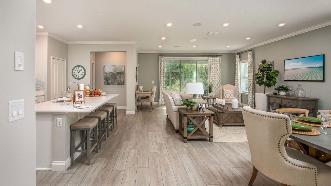 Furnished interior view inside a new home in Northshore, Kingsland (Image 13).