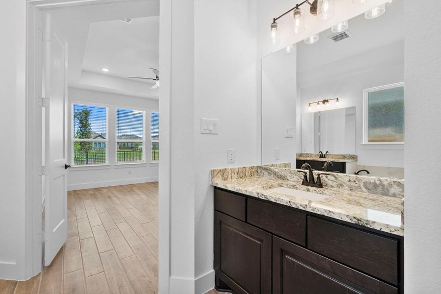 Furnished interior view inside a new home in Jordan Ranch, Fulshear (Image 6).