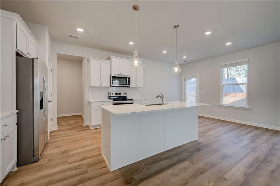 Furnished interior view inside a new home in Westminster, Covington (Image 7).