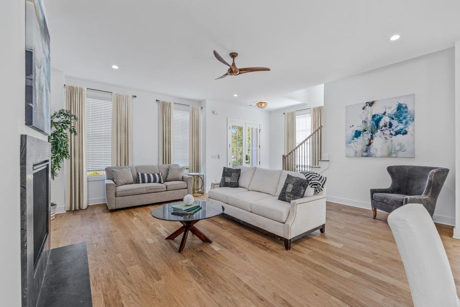 Furnished interior view inside a new home in Laurel Brooke, Peachtree City (Image 34). Furnished interior view inside a new home in Laurel Brooke, Peachtree City (Image 34).