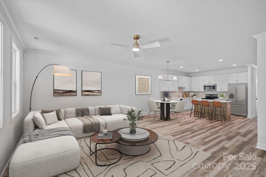 Home is virtually staged Home is virtually staged