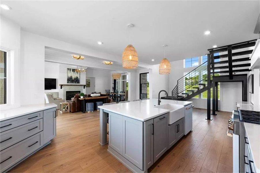 Furnished interior view inside a new home in , Fayetteville (Image 13). Furnished interior view inside a new home in , Fayetteville (Image 13).