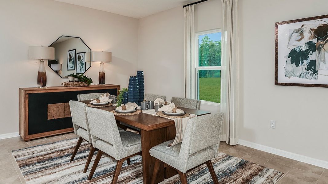 Furnished interior view inside a new home in Coopers Meadow, Jacksonville (Image 20). Furnished interior view inside a new home in Coopers Meadow, Jacksonville (Image 20).