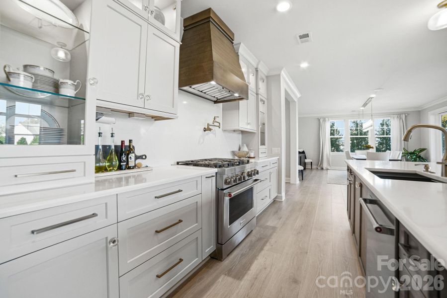 Furnished interior view inside a new home in , Huntersville (Image 17).