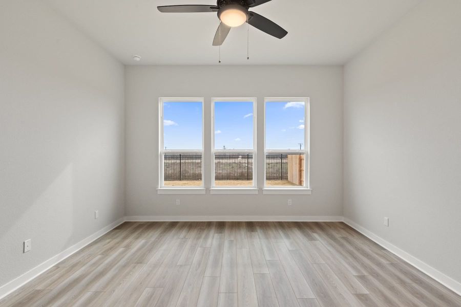 Spacious, unfurnished interior of a new home in Lagos Reserve, Manor (Image 35). Spacious, unfurnished interior of a new home in Lagos Reserve, Manor (Image 35).