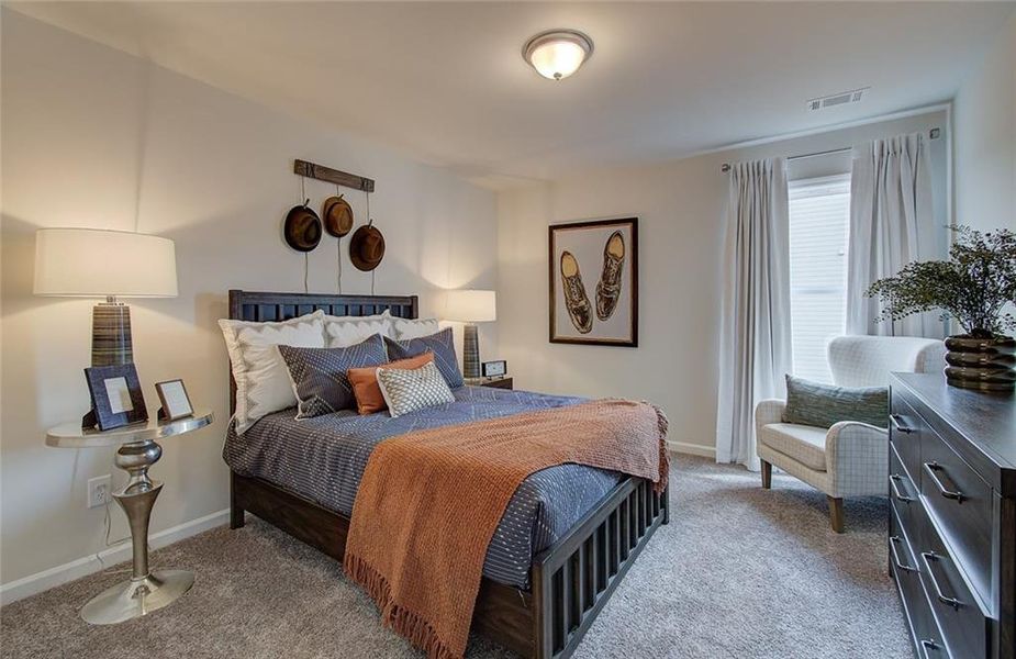 Furnished interior view inside a new home in Crofton Place Enclave, Snellville (Image 31).