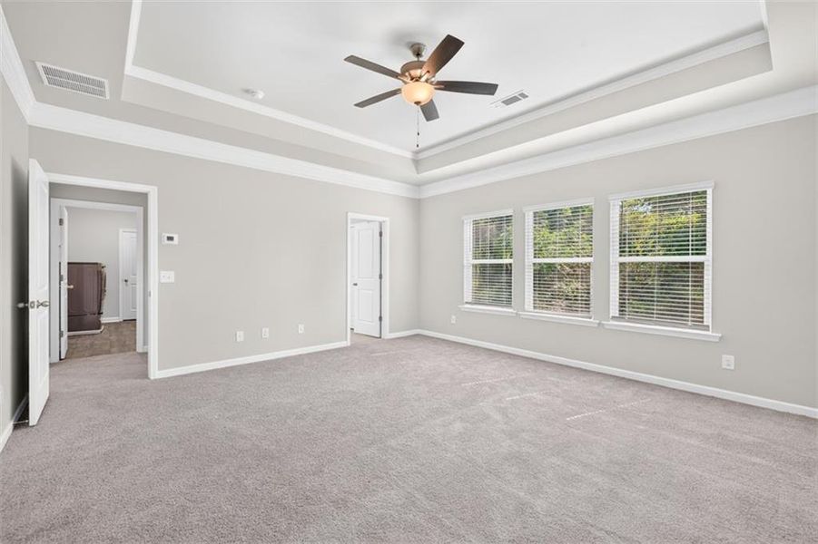 Spacious, unfurnished interior of a new home in Overlook at Hamilton Mill, Auburn (Image 32).