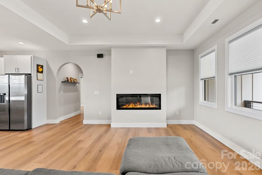 Furnished interior view inside a new home in , Leicester (Image 8). Furnished interior view inside a new home in , Leicester (Image 8).