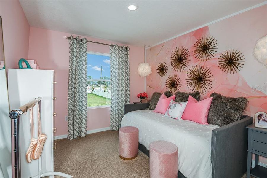 Furnished interior view inside a new home in Grove at Crosswind, Haines City (Image 7).