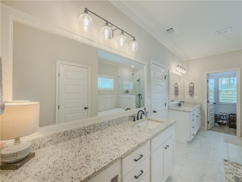 Furnished interior view inside a new home in , Good Hope (Image 45).