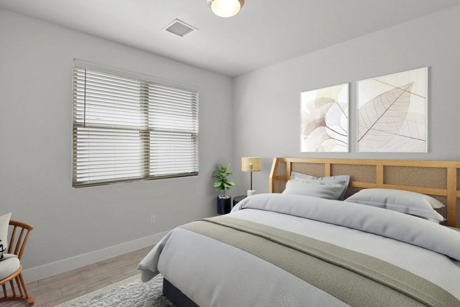 Representative furnished interior of a home built from the Harmony by View Homes in The View at Desert Springs | Thoughtful Collection, El Paso (Image 9). Representative furnished interior of a home built from the Harmony by View Homes in The View at Desert Springs | Thoughtful Collection, El Paso (Image 9).