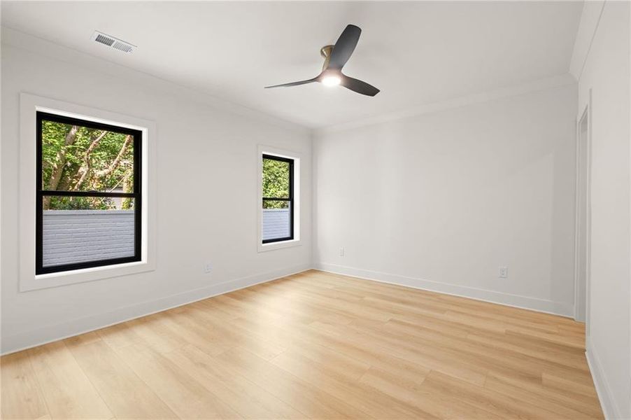 Spacious, unfurnished interior of a new home in , Marietta (Image 65).