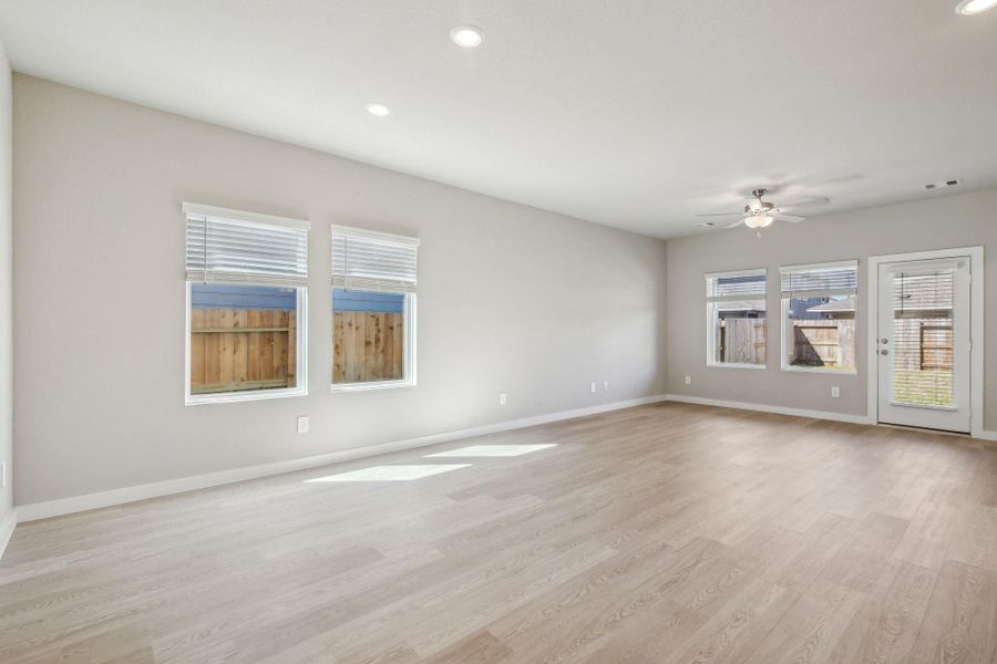 Photo is not of the actual home, but is an inspirational photo of builder’s model home and may depict options, furnishings, and/or decorator features that are not included