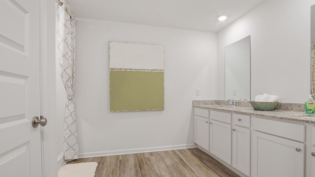 Furnished interior view inside a new home in Ashton Park Phase III, Freeport (Image 16). Furnished interior view inside a new home in Ashton Park Phase III, Freeport (Image 16).