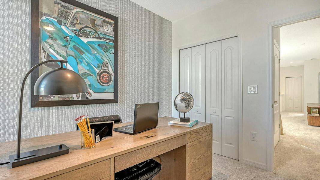 Furnished interior view inside a new home in Grand Park Real Estate and Homes for Sale in Sarasota, FL - Neal Communities, Sarasota (Image 27).