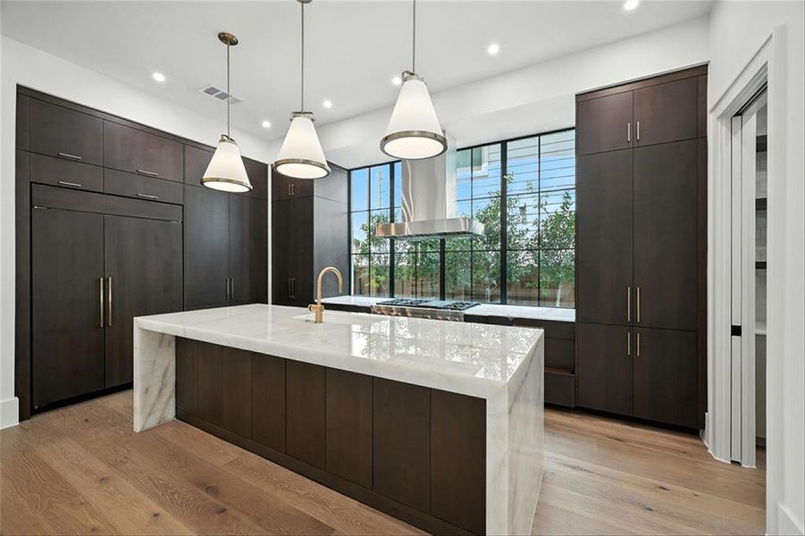 Furnished interior view inside a new home in Fields, Frisco (Image 4).