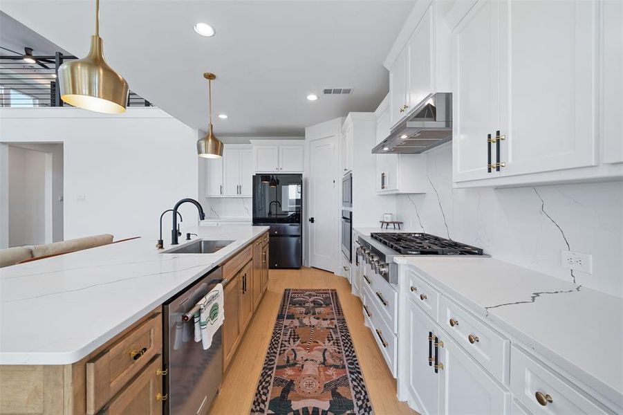 Furnished interior view inside a new home in North Sky, Celina (Image 11). Furnished interior view inside a new home in North Sky, Celina (Image 11).