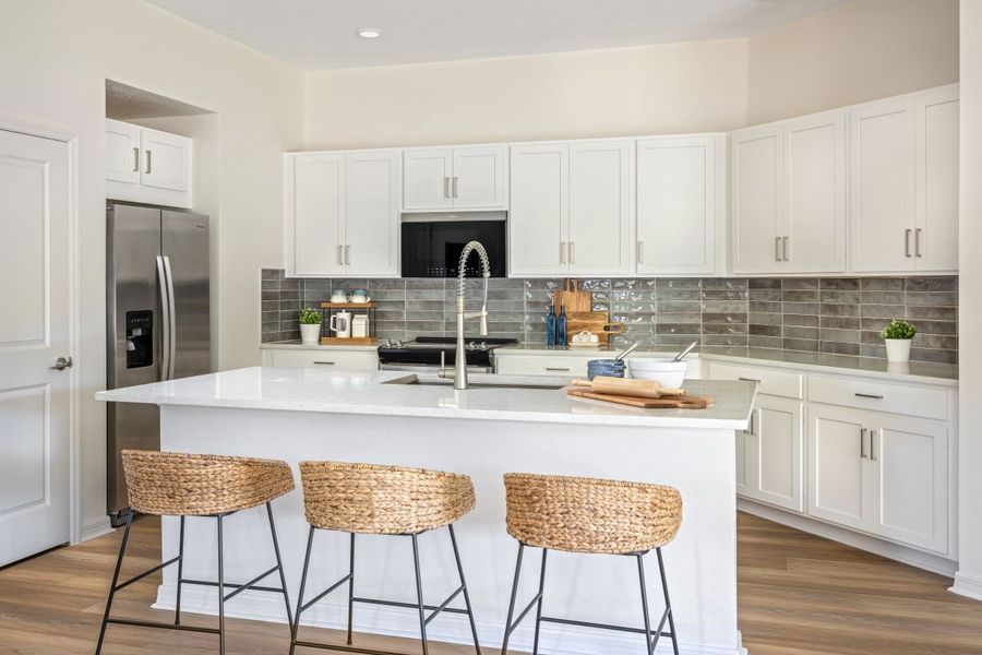 Representative furnished interior of a home built from the 1989 Modeled by KB Home in Oasis Reserve, Orlando (Image 5).