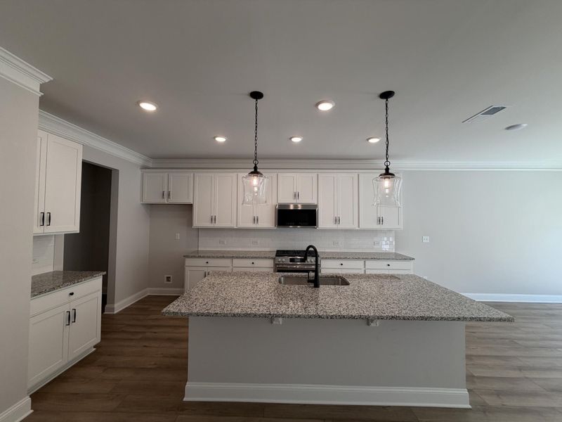 Furnished interior view inside a new home in Villas at Dawsonville Townhomes, Dawsonville (Image 5).