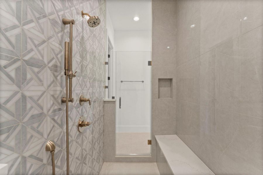 Furnished interior view inside a new home in Homestead Hill, New Waverly (Image 6).