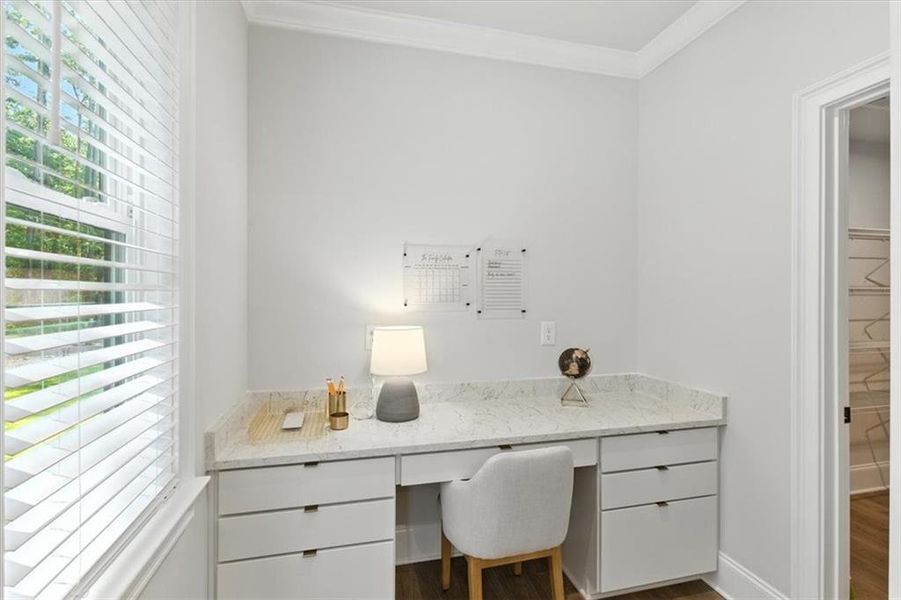 Furnished interior view inside a new home in Ford Landing, Acworth (Image 6).