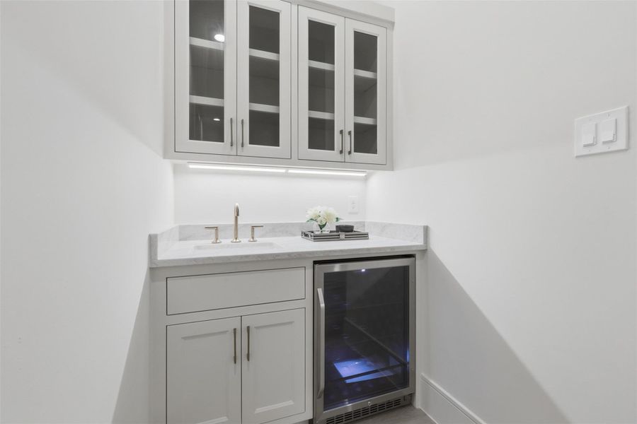 Primary suite coffee bar