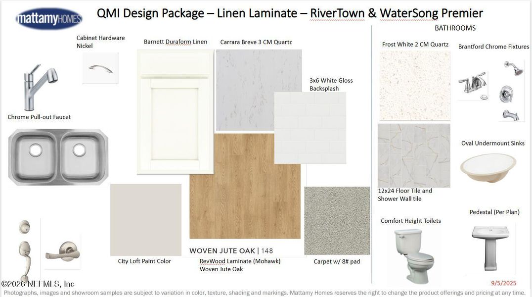 Sample of building materials used in homes in RiverTown, St. Johns (Image 5).