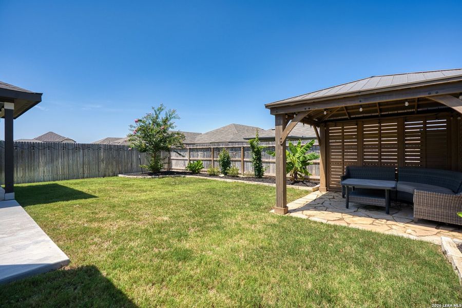 Exterior details and patio area of a home in Autry Pond, San Antonio (Image 4). Exterior details and patio area of a home in Autry Pond, San Antonio (Image 4).