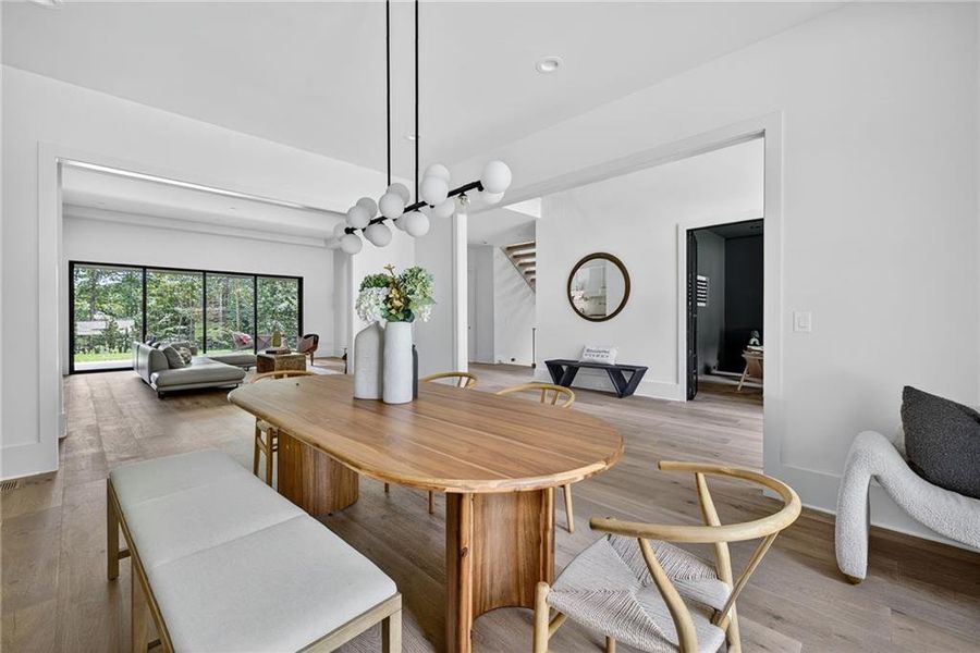Furnished interior view inside a new home in , Brookhaven (Image 6). Furnished interior view inside a new home in , Brookhaven (Image 6).