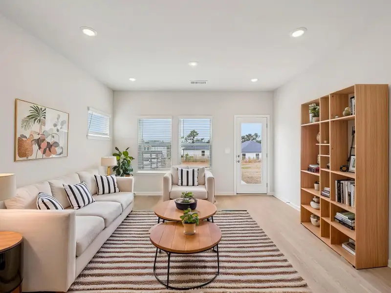 Furnished interior view inside a new home in Hawthorne Station, Atlanta (Image 3).
