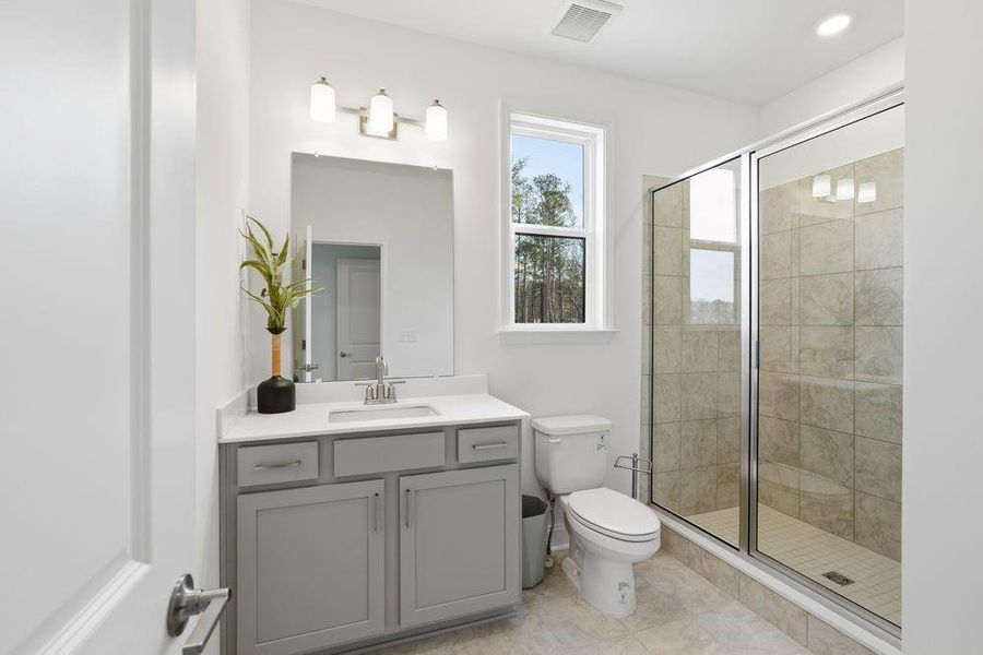 Furnished interior view inside a new home in Reserve at Hickory Walk, Kennesaw (Image 31). Furnished interior view inside a new home in Reserve at Hickory Walk, Kennesaw (Image 31).