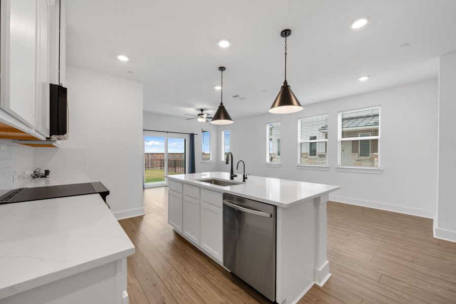Furnished interior view inside a new home in , Round Rock (Image 8).