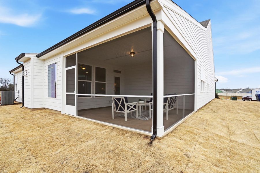 Exterior details and patio area of a home in Harmony, Harrisburg (Image 33).