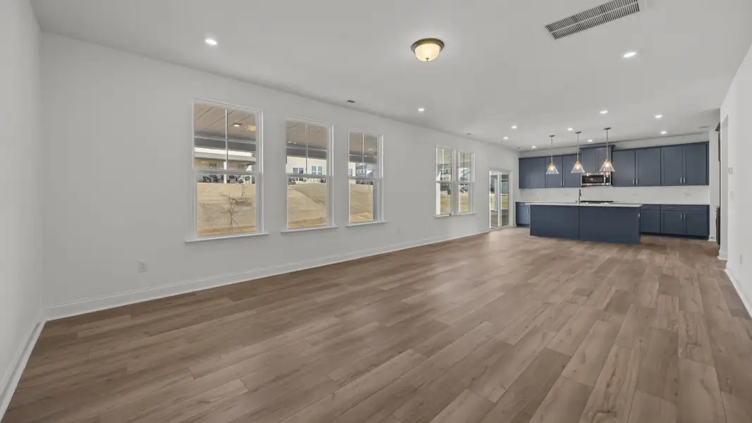 The Burton Plan in Lakeside Glen by DBR Homes in York, SC - Living area