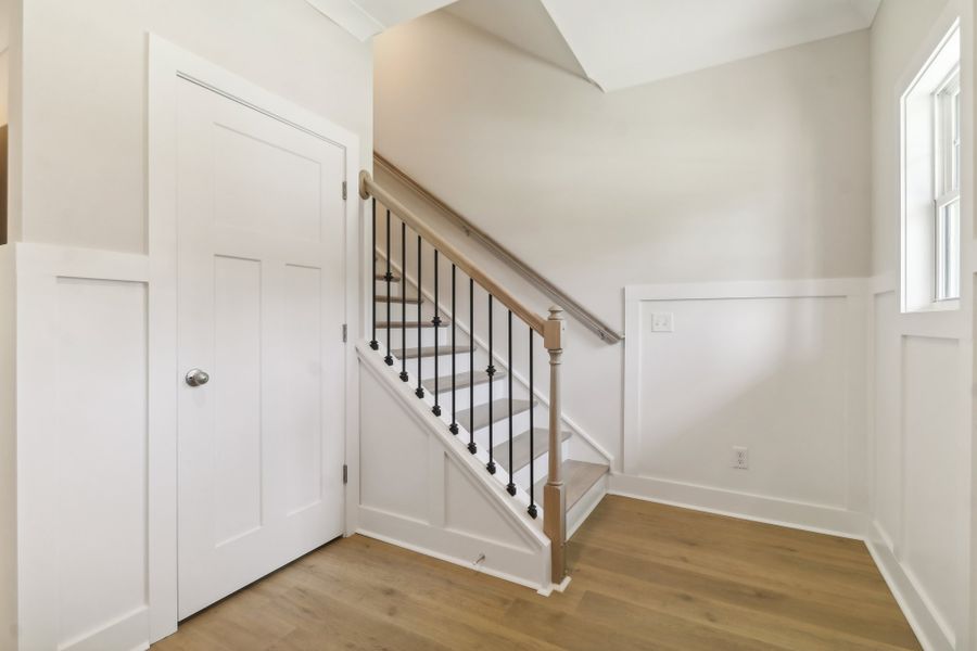 Representative unfurnished interior of a home built from the Connor II by Great Southern Homes in Edwards Ridge, Central (Image 13).