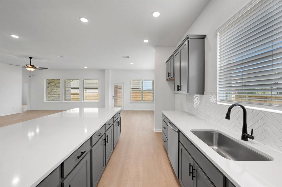 Furnished interior view inside a new home in Escondido - Overlook Collection, Magnolia (Image 9).