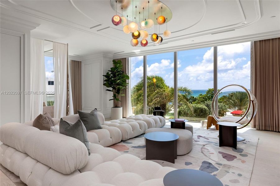 Furnished interior view inside a new home in , Sunny Isles Beach (Image 14).