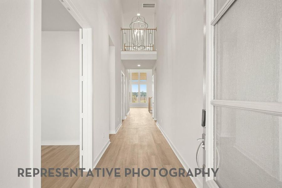 Spacious, unfurnished interior of a new home in The George, Richmond (Image 7).