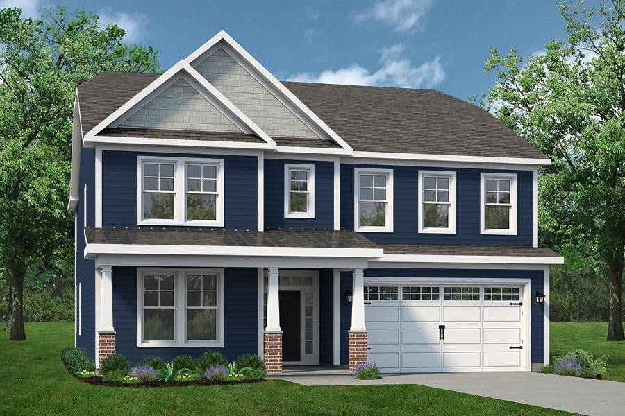 Representative exterior photo of a completed home built from the The Mangrove by Chesapeake Homes in Coastal Club of the Carolinas, Calabash, NC (Image 26).